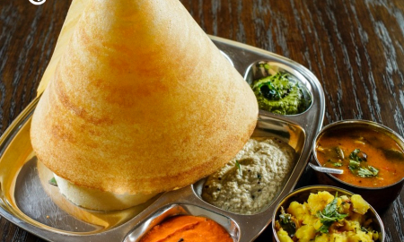 Paper Cone Masala Dosa